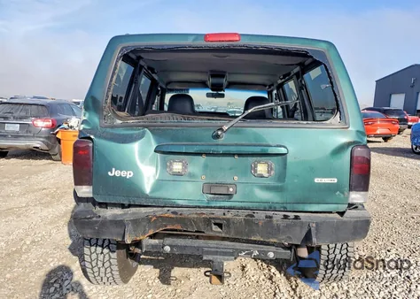 2000 Jeep Cherokee Sport из США, поврежденный, VIN 1J4FF48S2YL262287